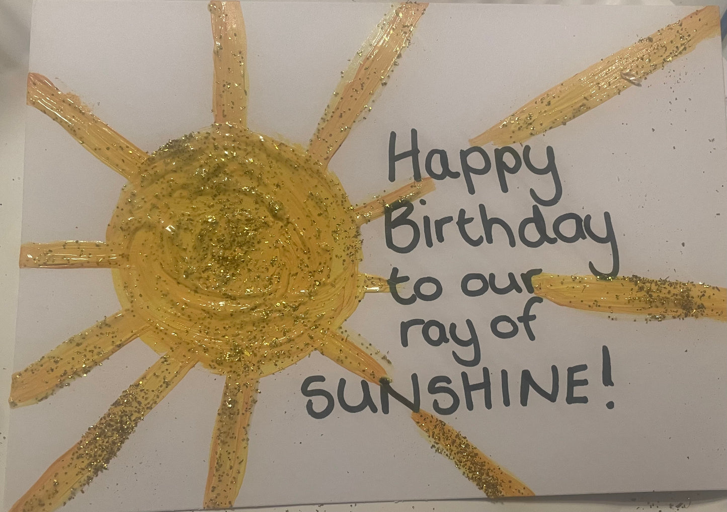 Happy Birthday Sunshine