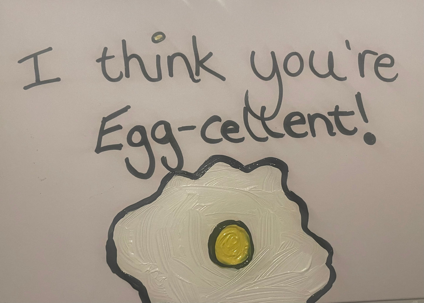 You’re ‘Egg-cellent’ card