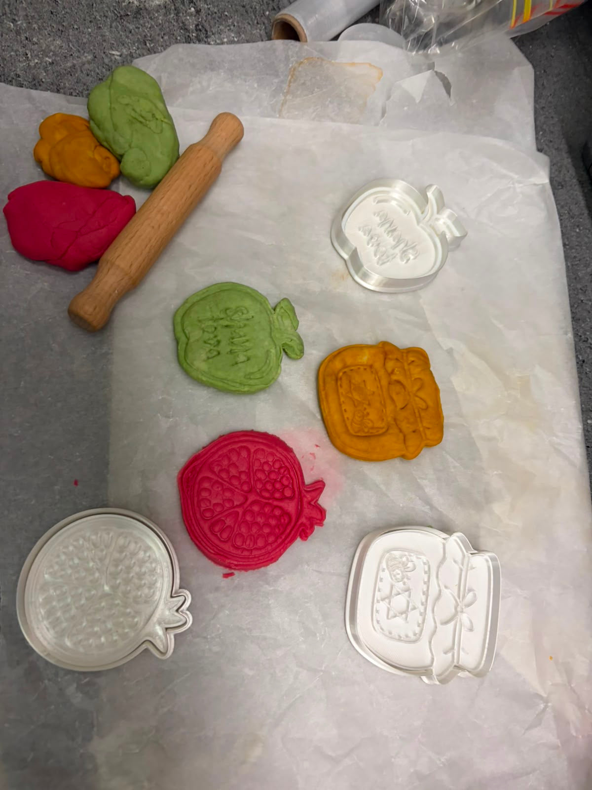 Rosh Hashanah Cutters/Stamps