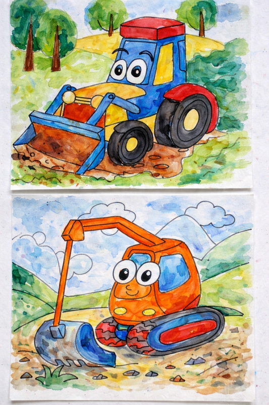 Digger Paint Set