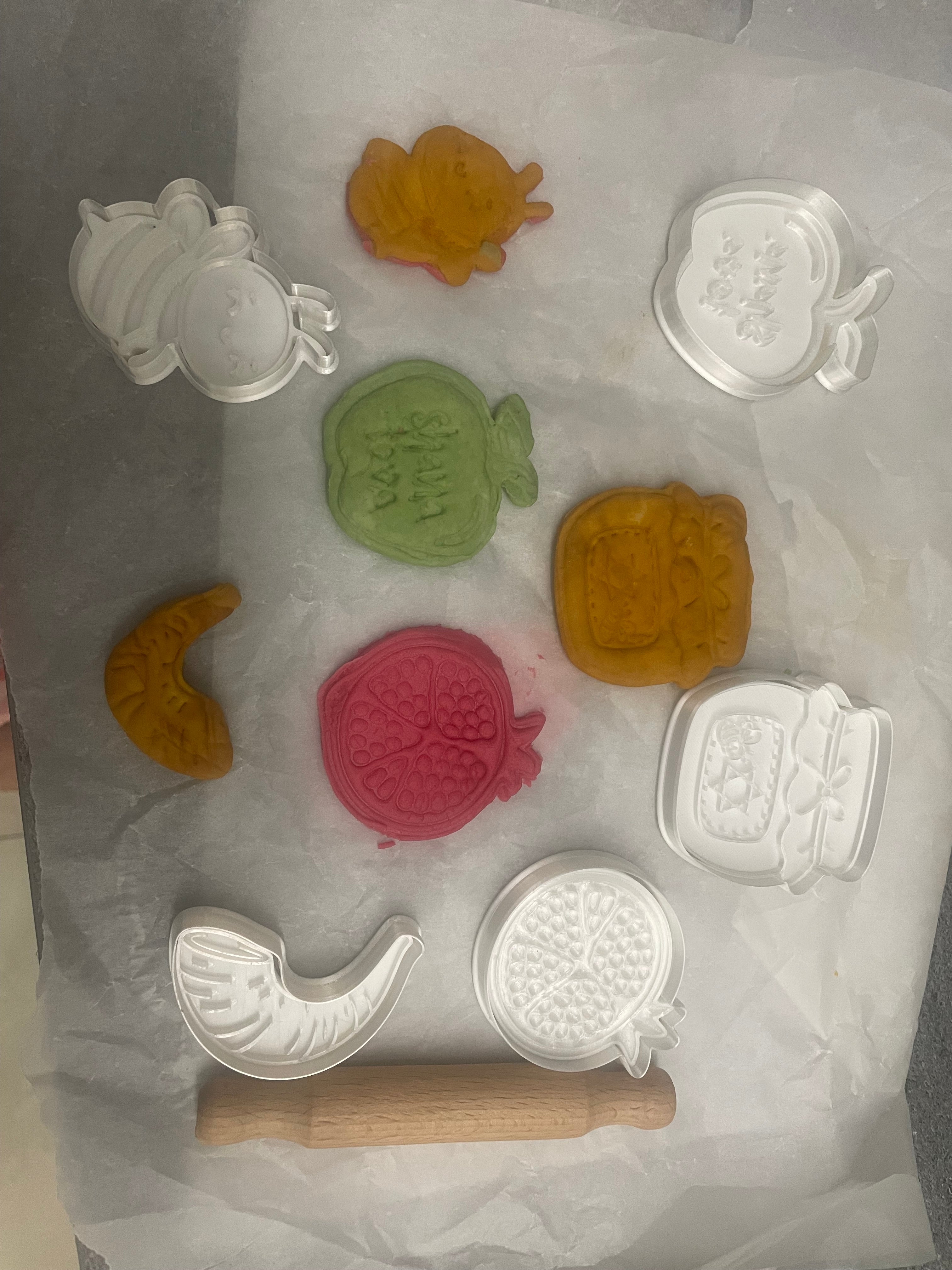 Rosh Hashanah Cutters/Stamps