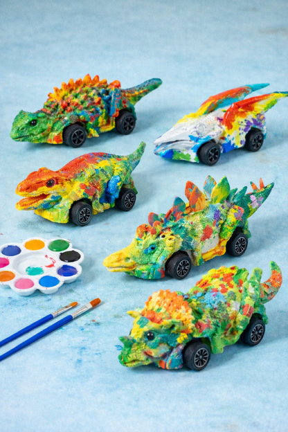 Dinosaur Cars Paint Set