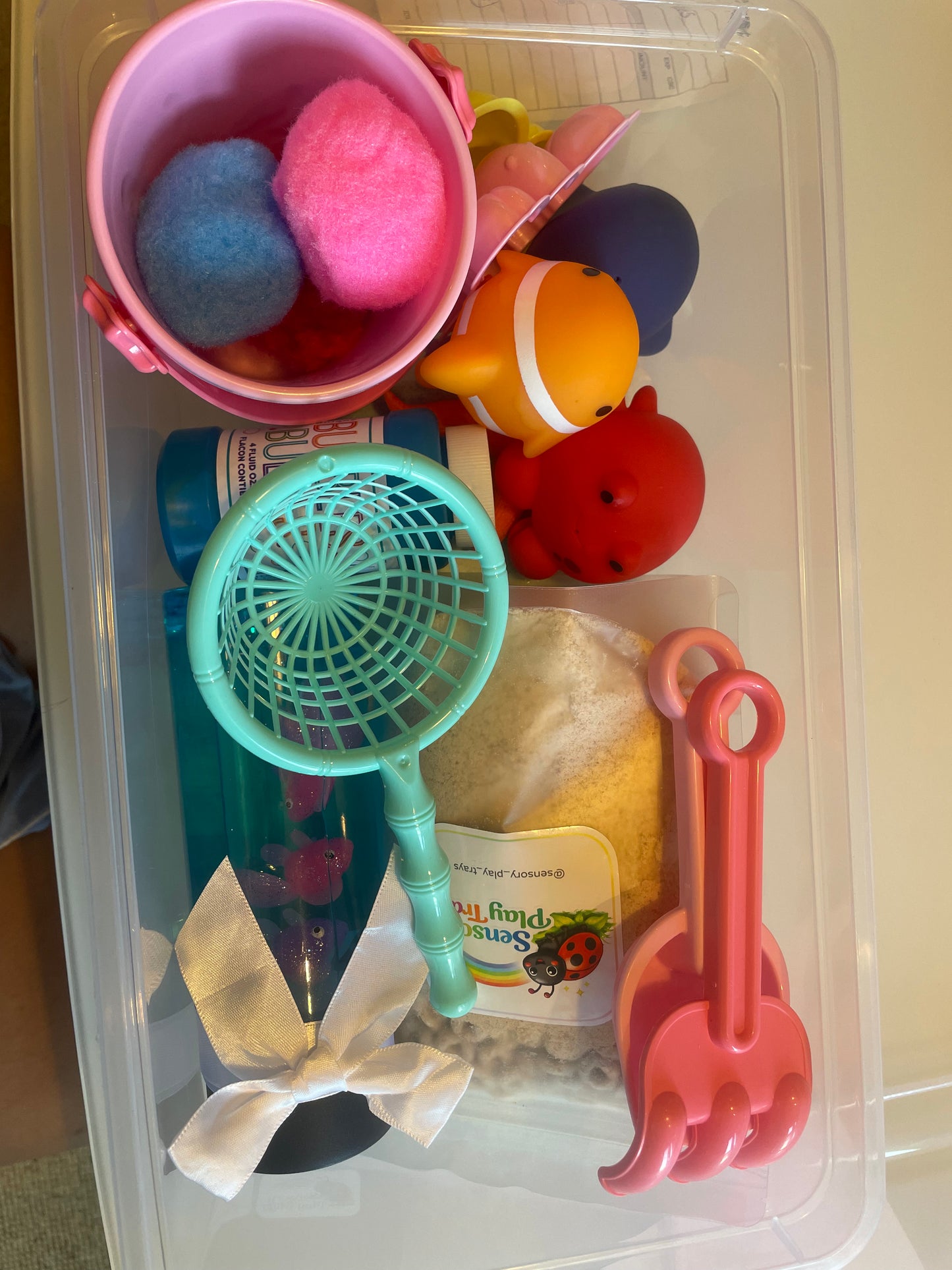 Customised Sensory Trays