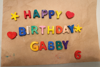 Personalised ‘Happy Birthday’ Paint Kit
