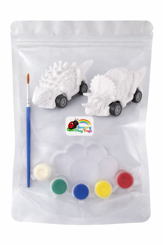 Dinosaur Cars Paint Set