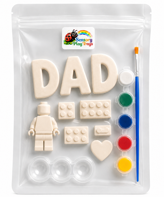 Dad Lego paint kit