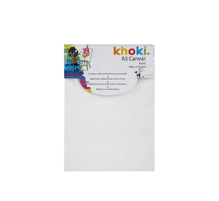 Khoki A5 artist canvas panel, 148 x 210mm